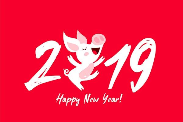 Chúc tết dương lịch 2019